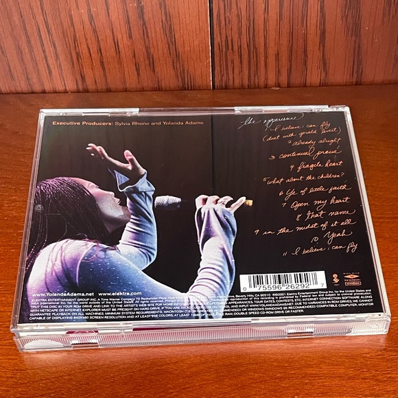 Yolanda Adams CD The Experience released 2001 was recorded live & won a Grammy - Picture 4 of 6